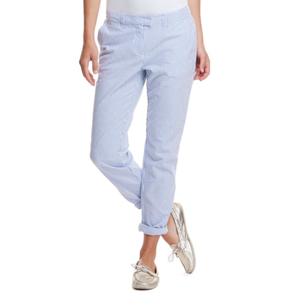 Vineyard Vines Seersucker Ankle Pants